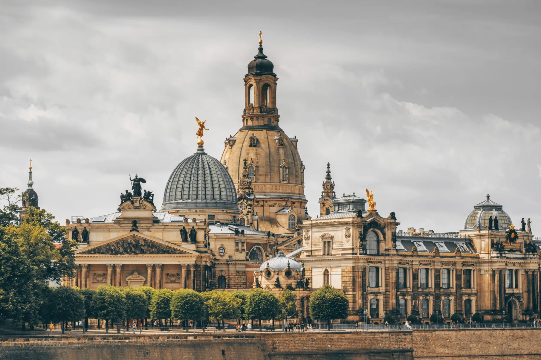 Dresden city view