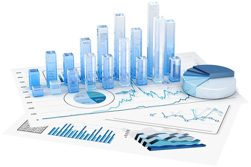 Graphs of statistical calculation